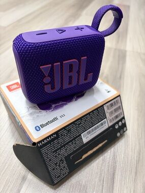 JBL GO 4 Portable Bluetooth Speaker - Purple